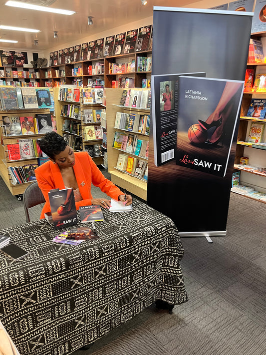 Autographed Copy -“LOVE SAW IT”- by LAETANIA RICHARDSON