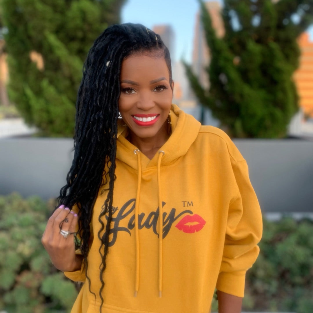 Hey Lady Gold Sweatshirt