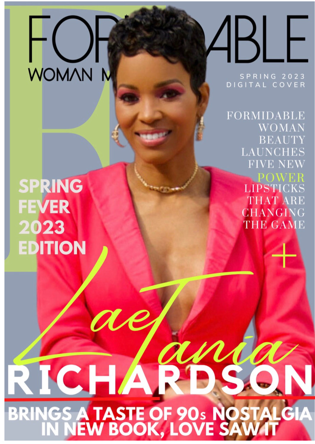 Formidable Woman-"COVERS" LaeTania Richardson