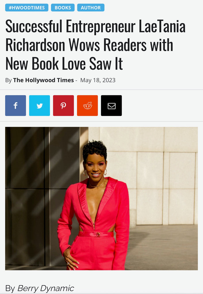 The Hollywood Times-features Author LaeTania Richardson
