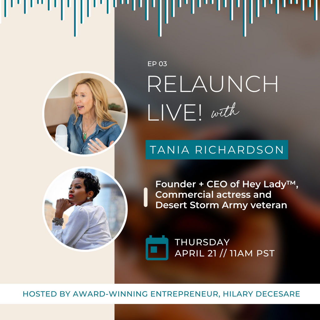 Tania Richardson Interview with Hilary DeCesare- The reLaunch Co.