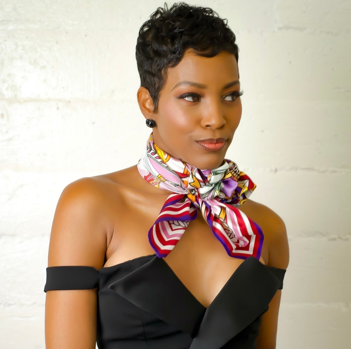 Hey Lady💋™ Silk Scarf Collection #1