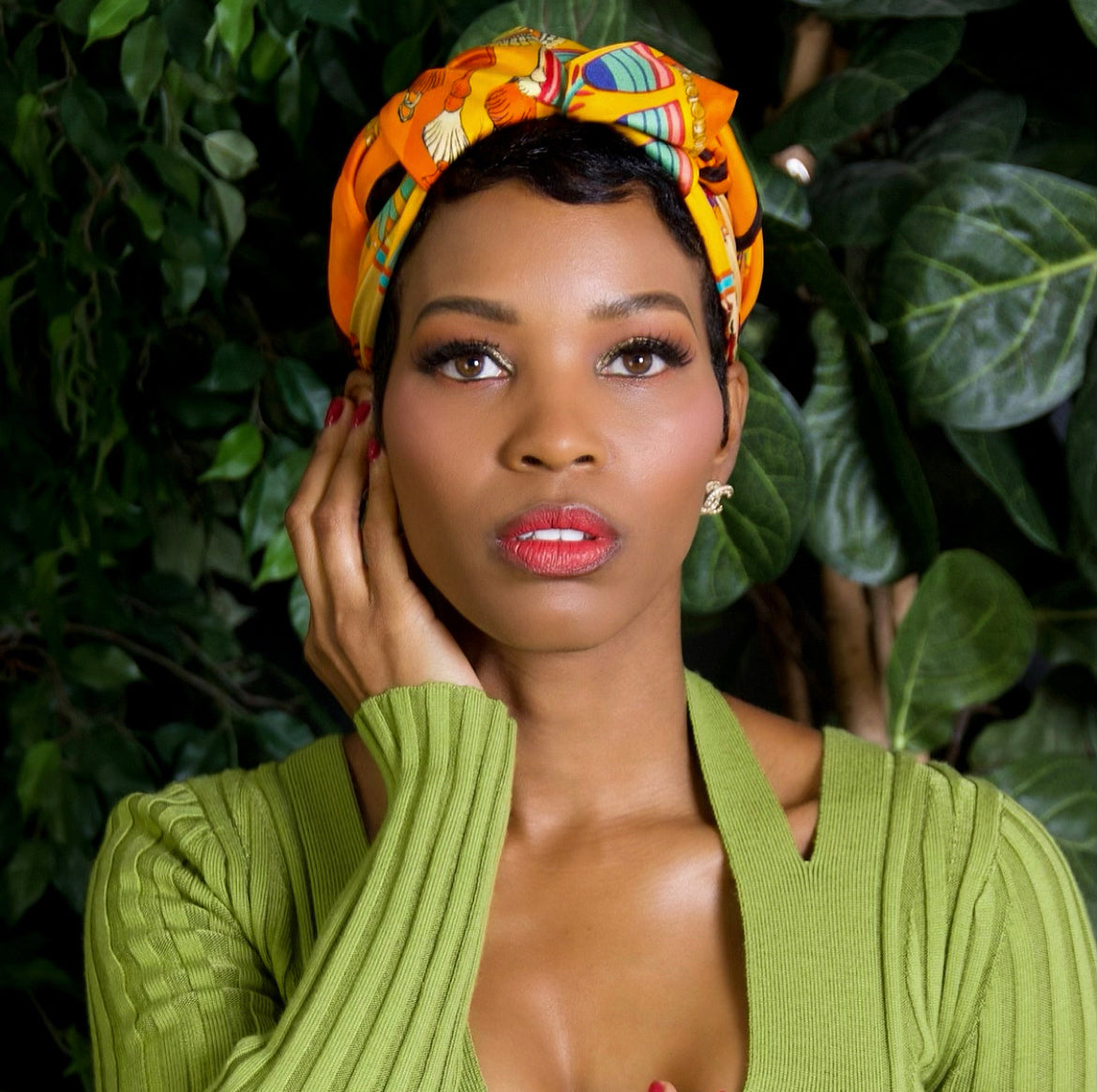 Hey Lady💋™ Silk Scarf Collection #1