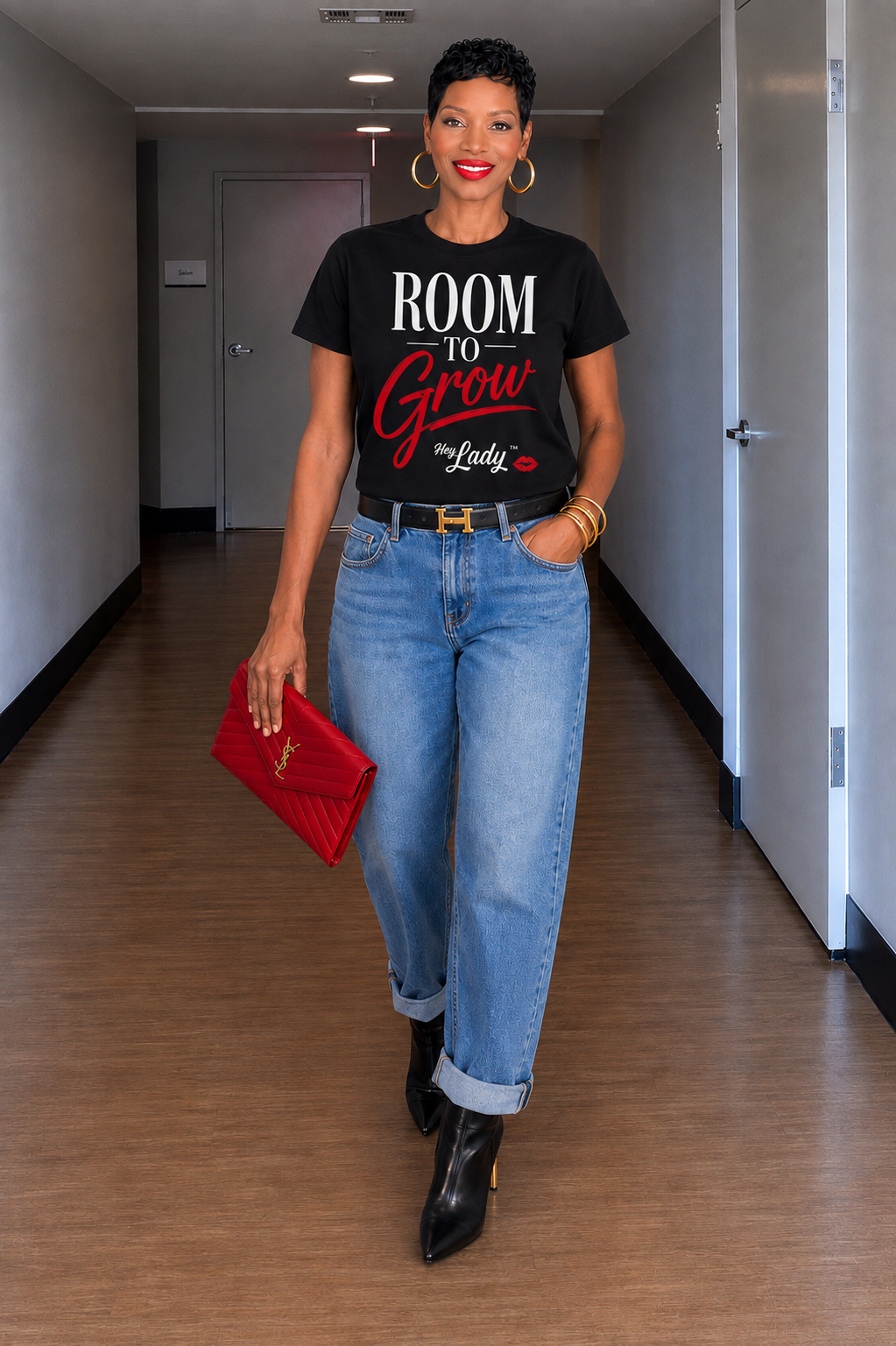 Hey Lady💋™ " Room to Grow T-shirt